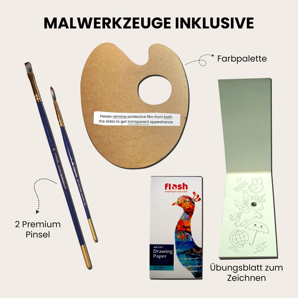 Vogelpaar im Mandala